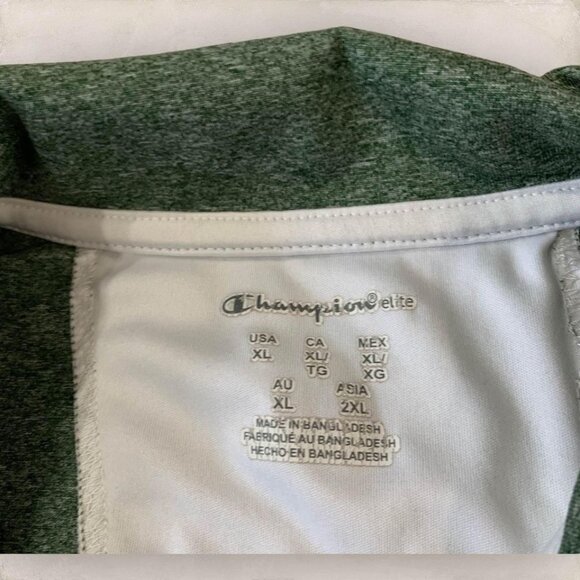 Michigan State Spartans Champion Polo Golf Shirt Men’s Size XL Green MSU - Picture 2 of 6